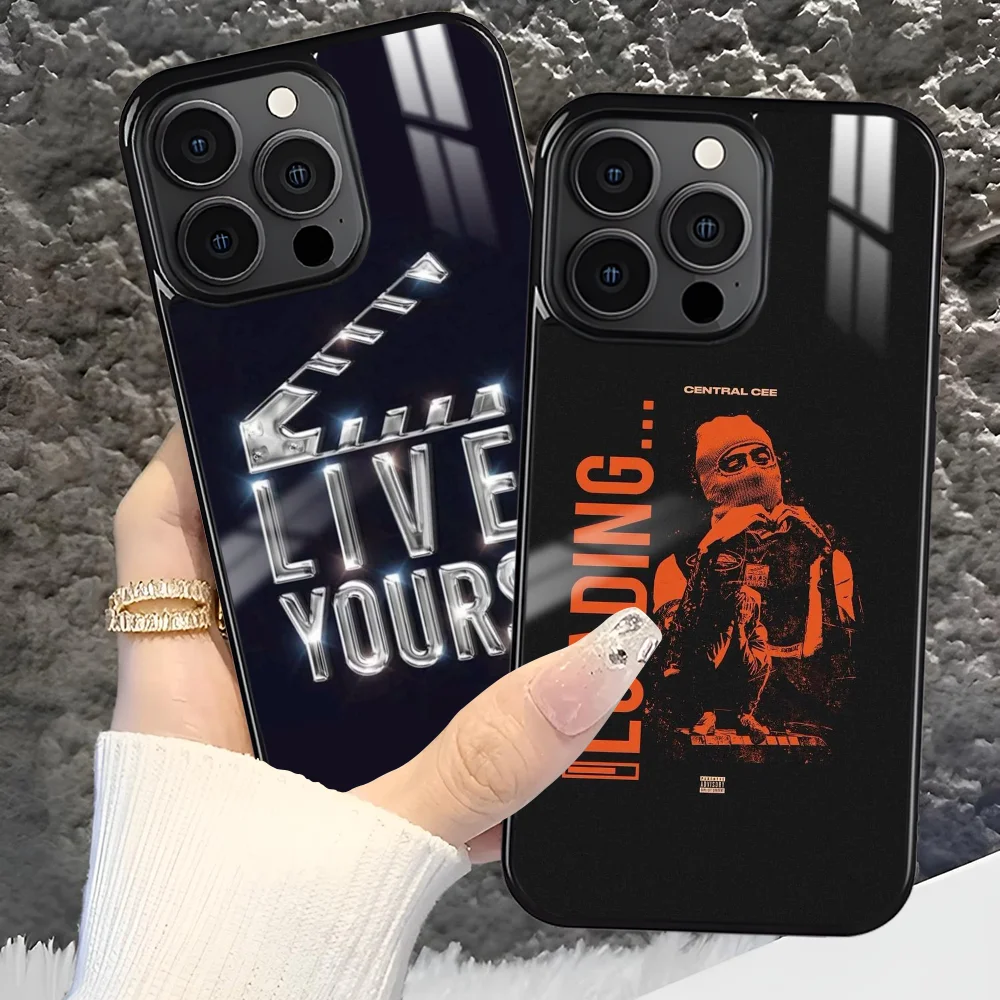 Rapper C-Central C-Cee Phone Case For iPhone 16 15 14 13 12 11 Pro Xs Max Mini Plus Antislip Shockproof Hard Funda