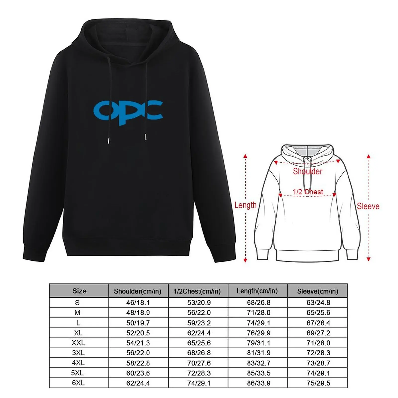 أوبل OPC (أزرق) هوديي ملابس أنيمي معطف رجالي ملابس أنيمي جرافيك تي شيرت رجالي أنيمي هوديي