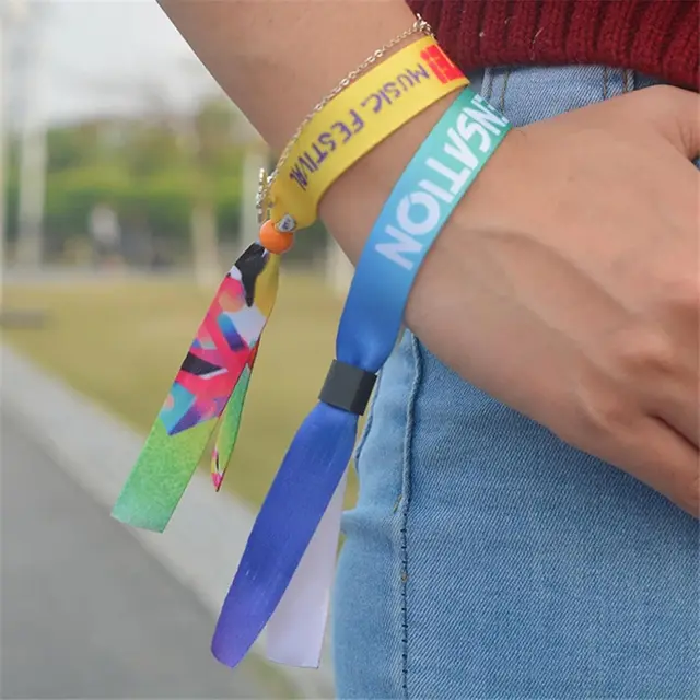 200PCS Custom Cloth Wristbands Personalized Events VIP Wristbands for Festival Gatherings Admission Party 6 200PCS Custom Cloth Wristbands Personalized Events VIP Wristbands for Festival Gatherings Admission Party 6