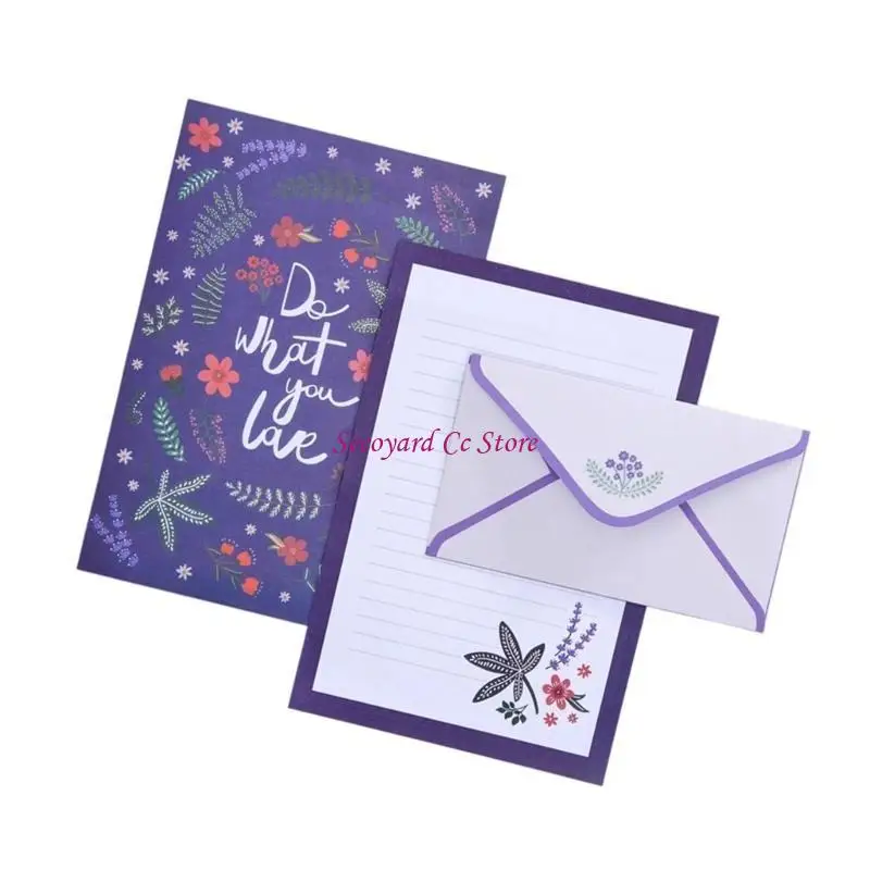 N3UC Envelope with Adorable Creature Themed Letter Writing Envelope Set