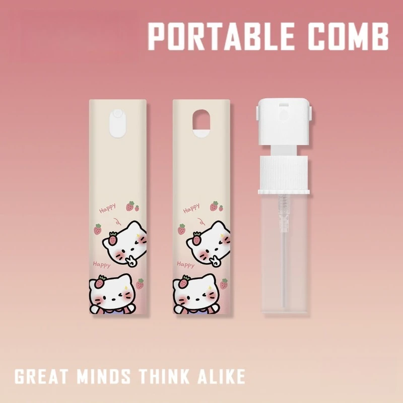 

Sanrio New Style Anime Hello Kitty Chiikawa Separate Bottling Kawaii Spray Bottle Cartoon Push Type Cute Travel Mini EmptyBottle