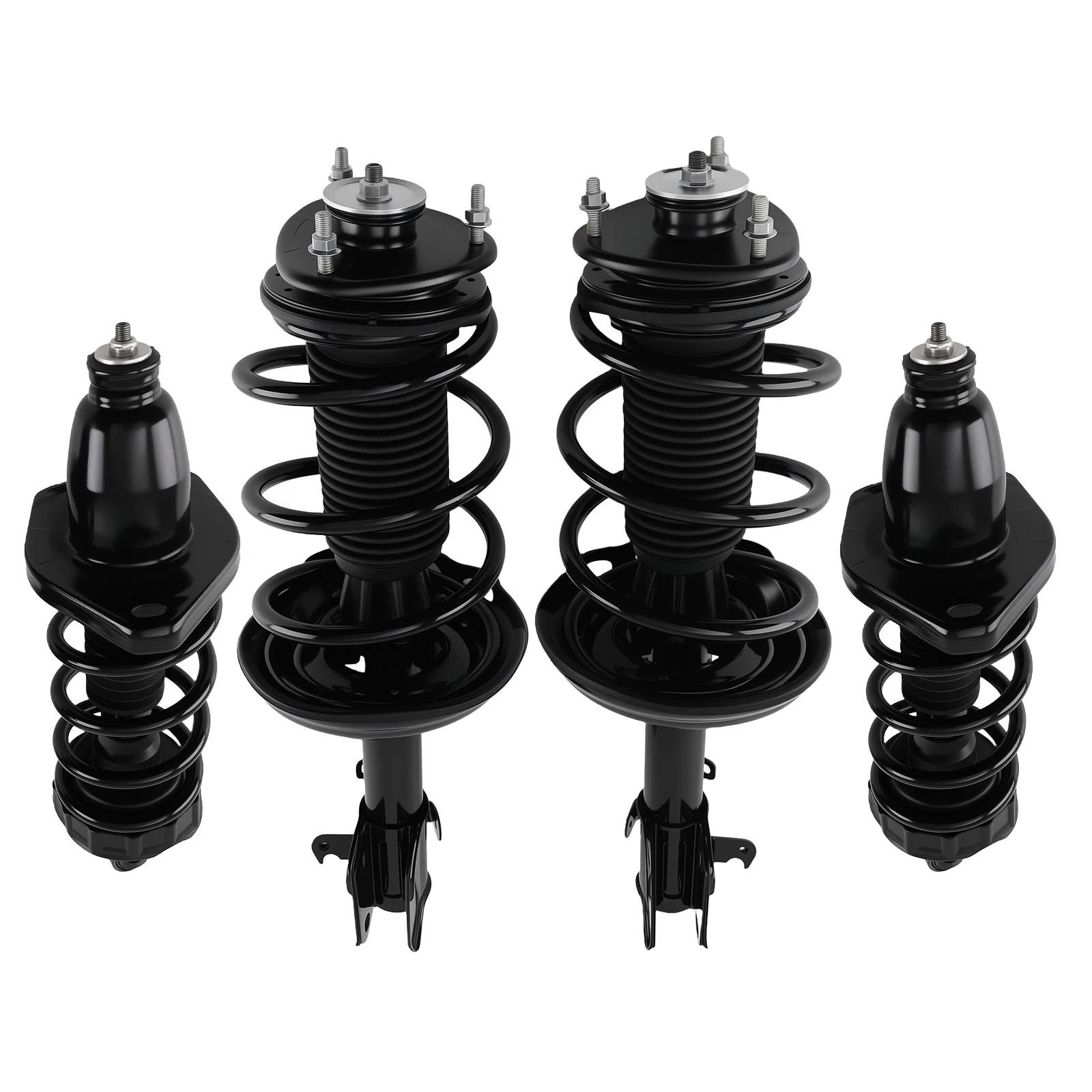 

4 шт. передних и задних амортизаторов с пружинами для Honda Ridgeline AWD 2006-2014 гг.