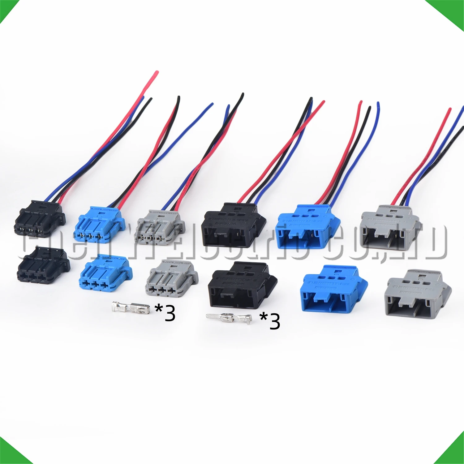 3 Pin Automotive Connectors Car COO7 Controller module ECU Wire harness Plug 1-968976-9 2-968976-9 3-968976-9 For Scania
