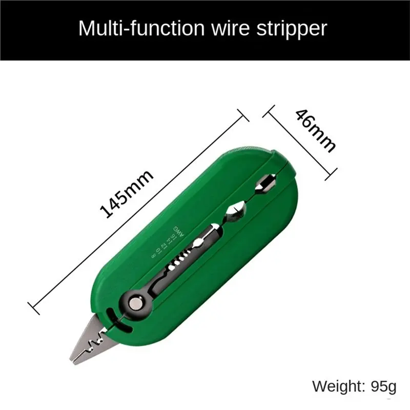 SEWS-AWG كماشة كهربائي سلك متجرد كابل الشبكة المنزلية المحمولة متعددة الوظائف #6