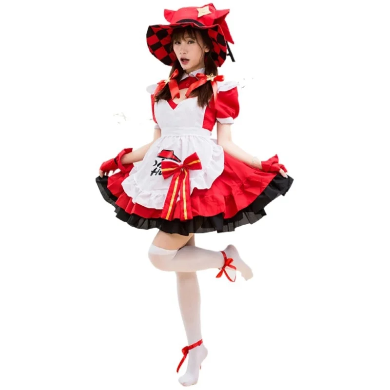 Angel Magic Maid Cosplay Costume Full Set loween Cisas Theme Chinese Production Ladies Ethnic Stage Costume Outfit