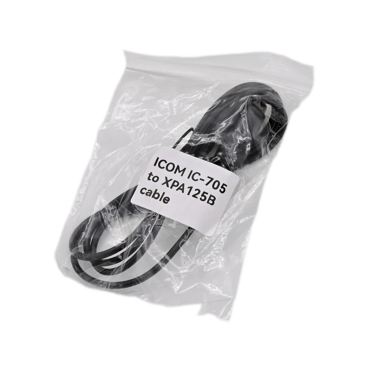 3ft PTT التحكم كابل التبديل ل Icom IC-705 IC705 QRP راديو إلى Xiegu XPA125B 575 + مكبر كهربائي Mini-din التوصيل ملحق