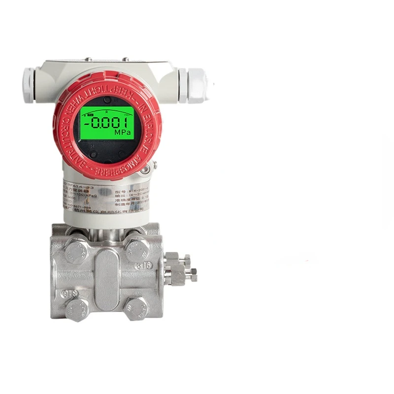 

Single Crystal Silicon Differential Pressure Transmitter Single and Double Flange Micro Capacitive Intelligent High Precision