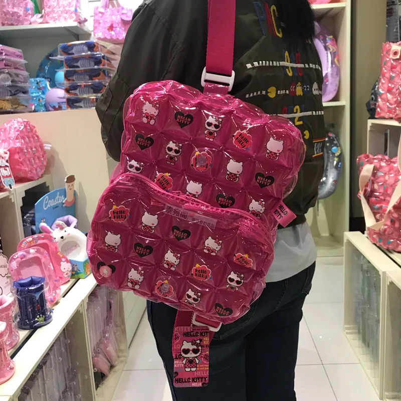 Hellokltty Princess Inflatable Bag Multiple Genuine And Exquisite Backpack, Crossbody Bag, Handbag, Fashion Item, Versatile Gift