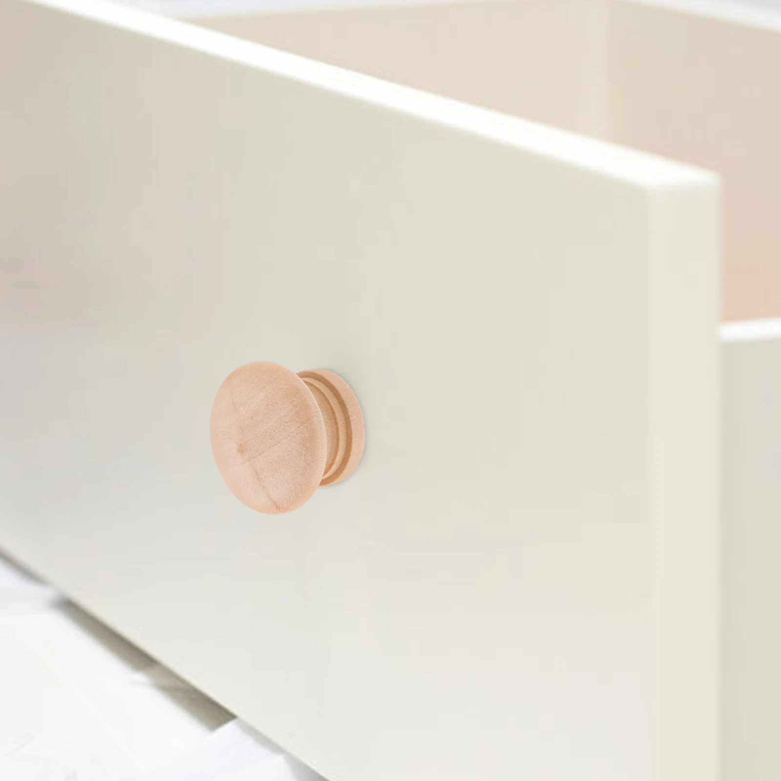 

12 Pcs Cabinet Handle Furniture Handles Door Pulls Cupboard Drawer Wooden Replacement