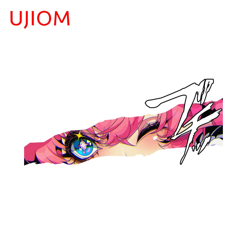 UJIOM Cute ARIA Game Wall Sticker Zenless Zone Zero Light Switch Scratch-Proof Vinyl Decal Modern Home Decoration Accessories