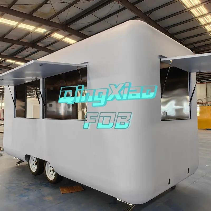 High Quality Customized Mobile Food Trailers for Home Use & Hotels Full  Kitchen Equipment  Factory Price FOB China CE 220V Sale