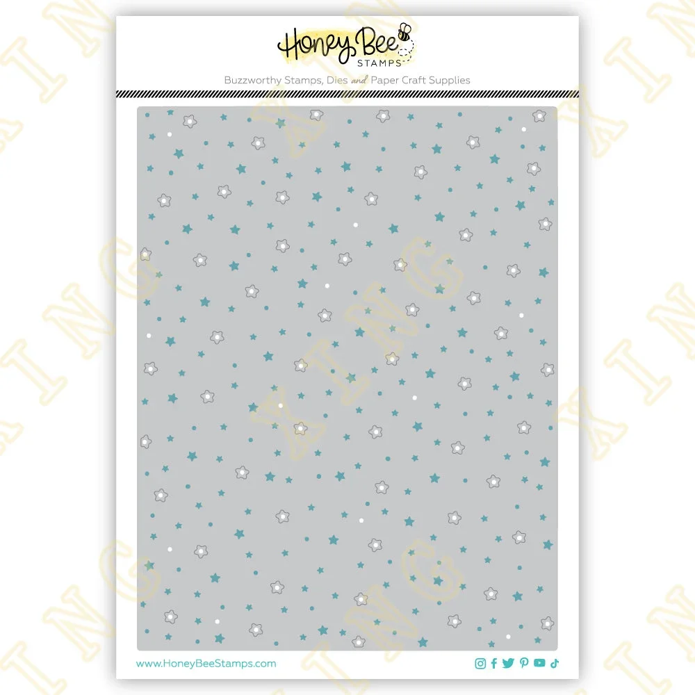 

Scattered Stars A2 Cover Plate Metal Cutting Dies 2023 Arrival New Cut Die Various Card Series Scrapbook DIY Paper Craft