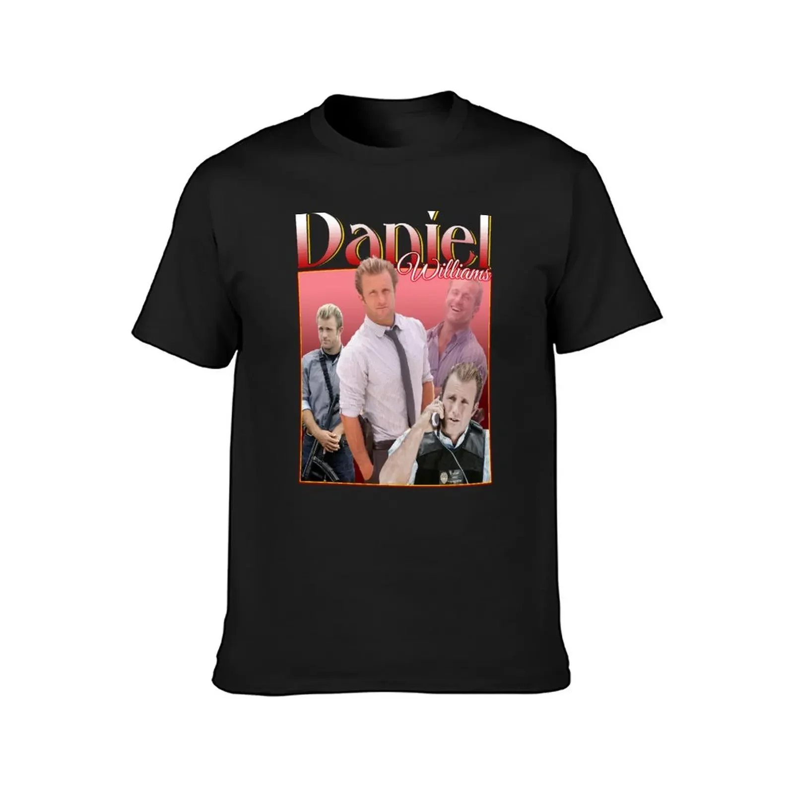 Hawaii Five 0 Daniel Williams Vintage T-Shirt anime clothes graphic t shirt vintage cotton t shirt men