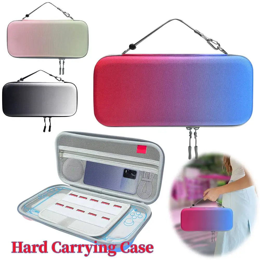 

Жесткий чехол для переноски консоли Nintendo Switch 2, портативная сумка для хранения, жесткий чехол-футляр, защитный чехол для путешествий, аксессуар