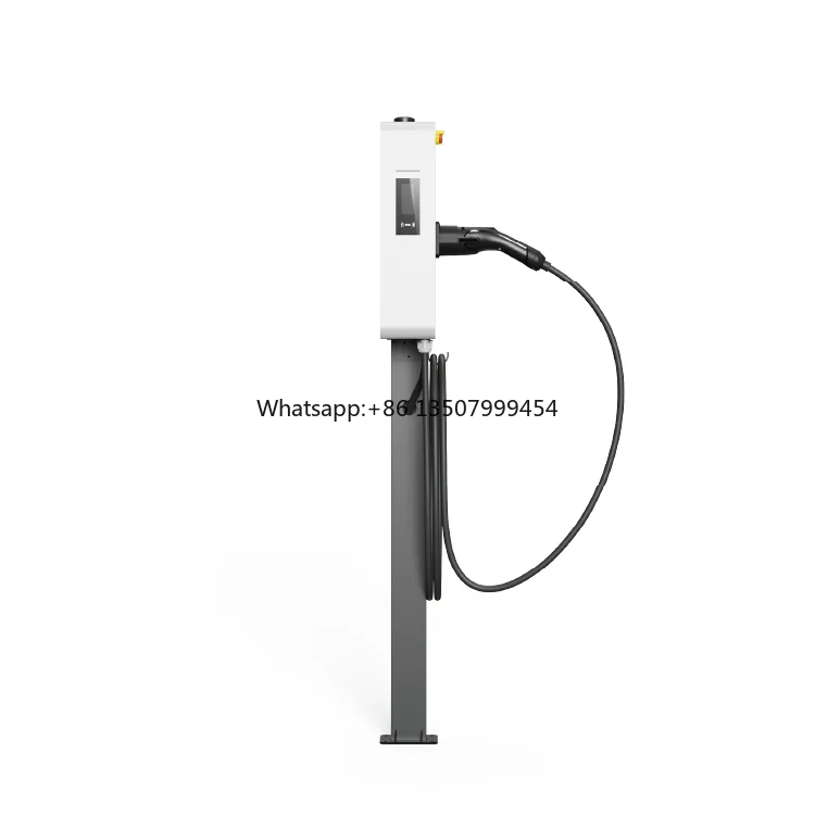 22KW 7KW RFID-Operated EV Charging Station Wallbox 32A 3-Phase Type 2 IEC 62196-2 New Condition Manufactured Protection 5m Cable
