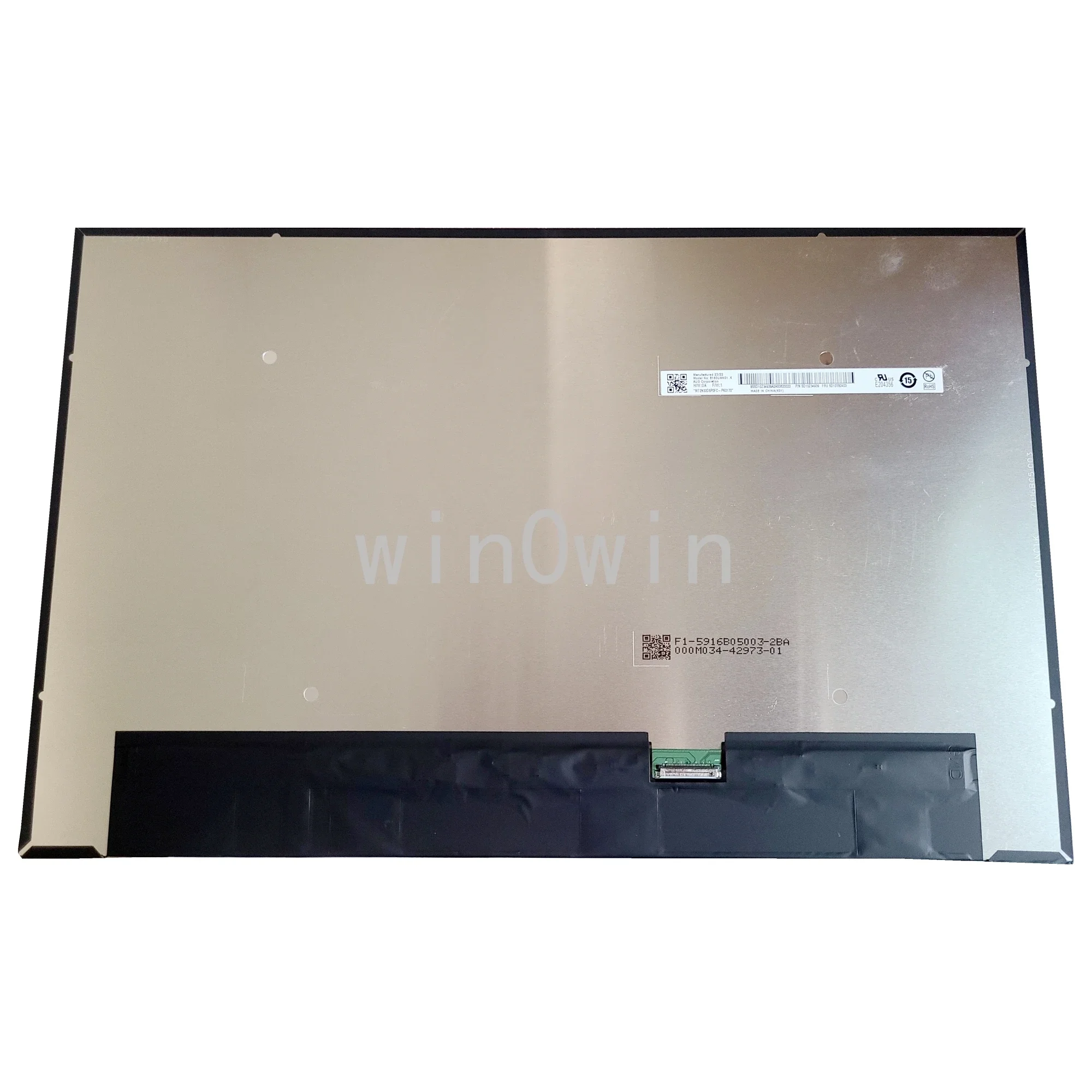 

B160UAN01.K 16.0 inch 1920x1200 LCD Display Panel EDP Laptop Matrix LED Screen NEW