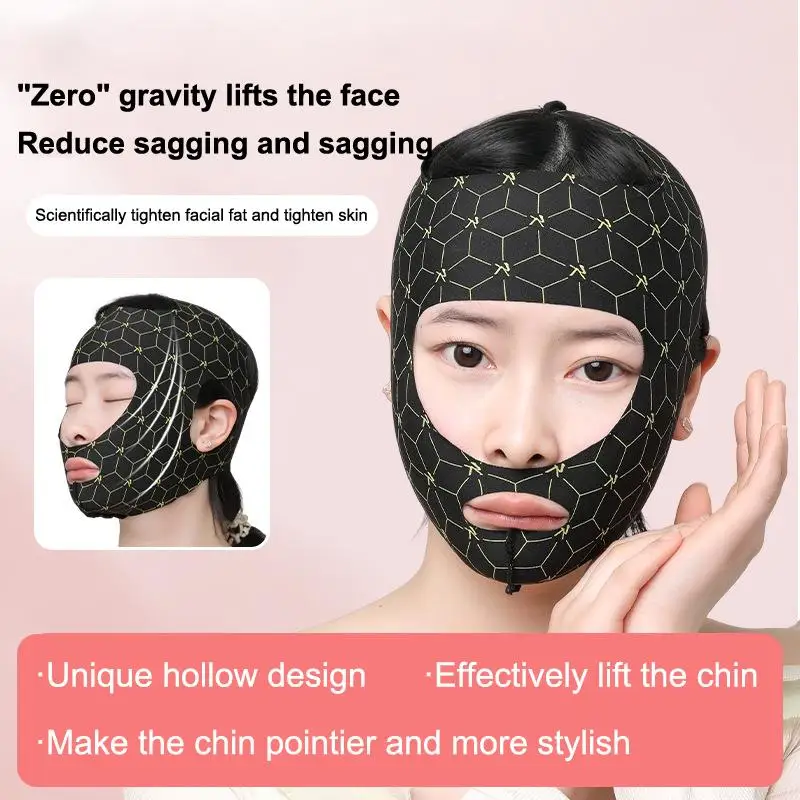 Anti-Wrinkle Sleep Face Mask Reusable Facial Slimming Bandage V Face Lifting Firm Mask Shaper Beauty Tool Skin Care Breathable