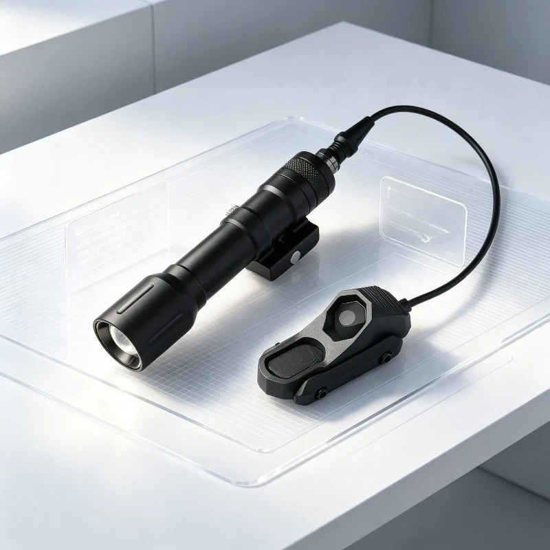 Delicate‑Molded Hobby‑Practical Alloy Flashlight Long & Short Version Strobe Torch High Brightness Hand Lamp