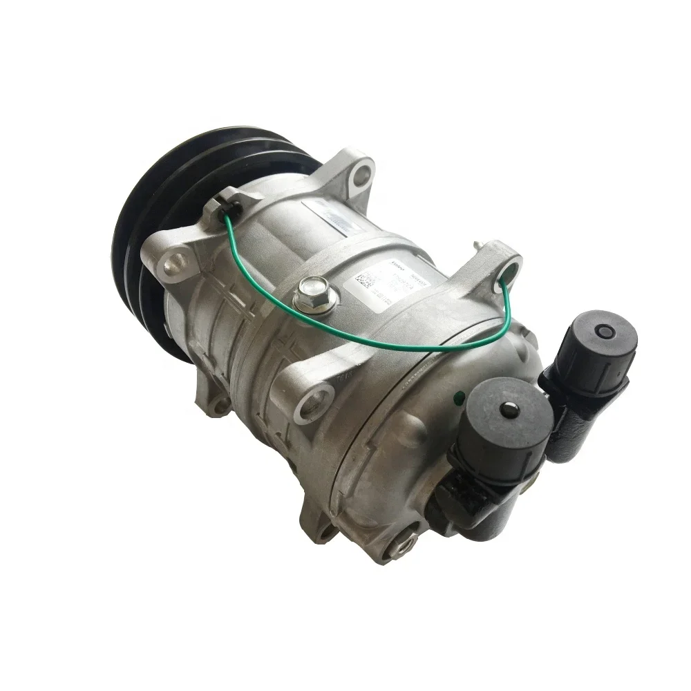 Compressor HAVC para Carro, Fábrica Chinesa, QP16/ TM16, DC 12V/24V, Peças