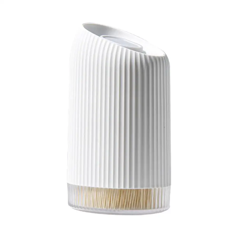 Toothpick Box Toothpick Dispenser Bucket Toothpick Families Products Box Storage Toothpick Storage Receive Box V0A8