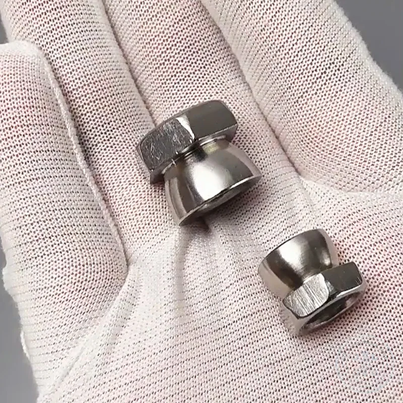 M6 M8 M10 M12 Twist Off Anti-Theft Shear Nuts A2-70 304 Stainless Steel Break Away Tamper Proof Nut Security Hardware Fastener