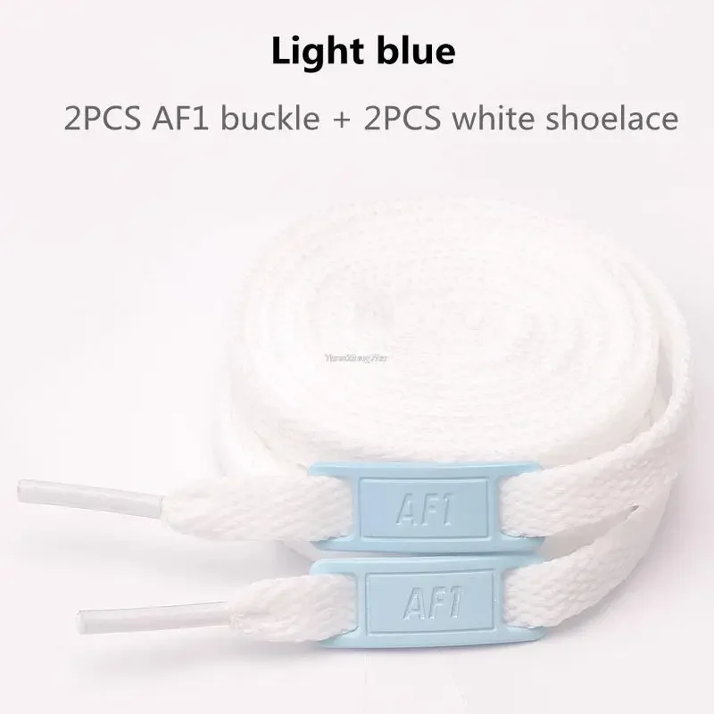 Flache sportliche Schnürsenkel für AF1 mit 1 Paar Schnürsenkel, Mental Tag Charms, Original-Ersatz-Schnürsenkel für Männer und Frauen, AF1-Anzug – Detail 13