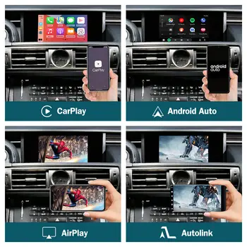 RoadTop 無線 CarPlay 適用於 2014-2019 年雷克薩斯 NX RX IS ES GS RC CT LS,支援 Android Auto、Mirror Link、AirPlay 和 CarPlay 功能 10 最佳銷售 TomTom GPS - №5