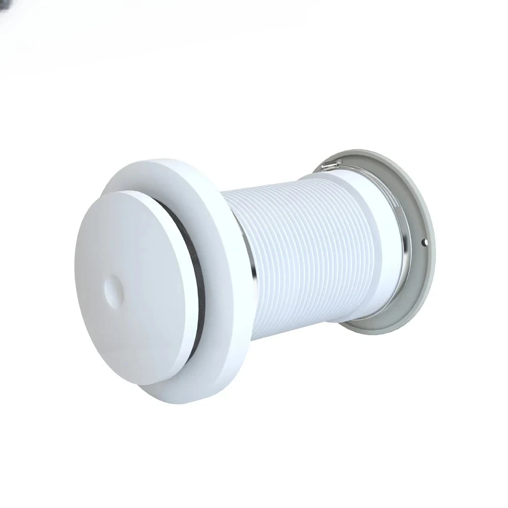 Fresh Air Vents Wall Mounted Foldable Ventilation Duct Suitable For Bedrooms Kitchens Bathrooms Filterable insects