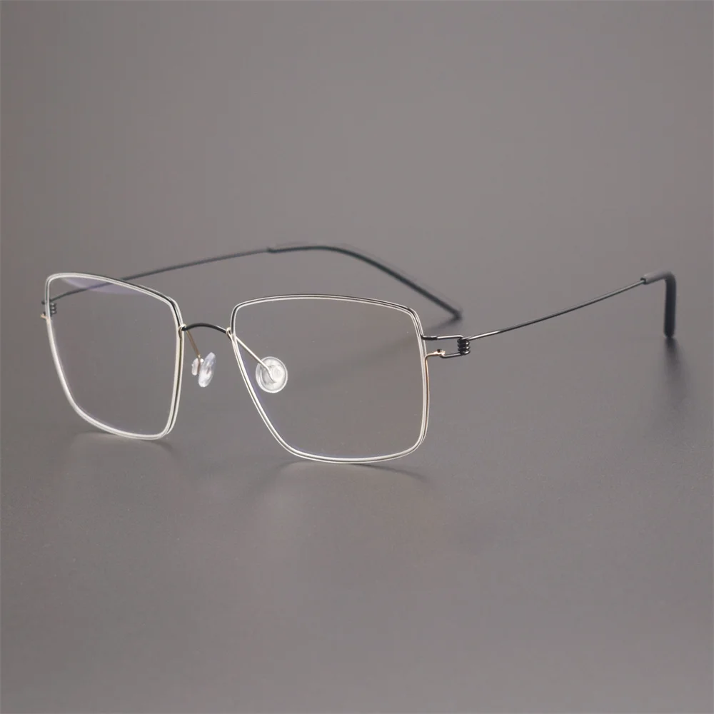 Men's Myopia Glasses, Anti Fog and Anti Blue Light Glasses, Women's Computer Anti Radiation Black Frame Glasses