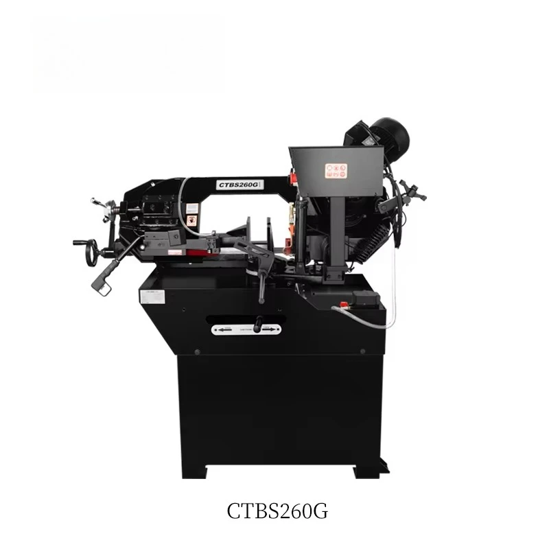 آلة قطع المنشار الشريطي CTBS260G المعدنية للفولاذ المقاوم للصدأ أو المعادن المختلفة بأسعار تنافسية