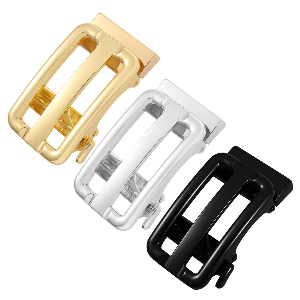 New men's leather strap male automatic buckle belt 3.5cm men authentic girdle trend belts ceinture Fashion designer