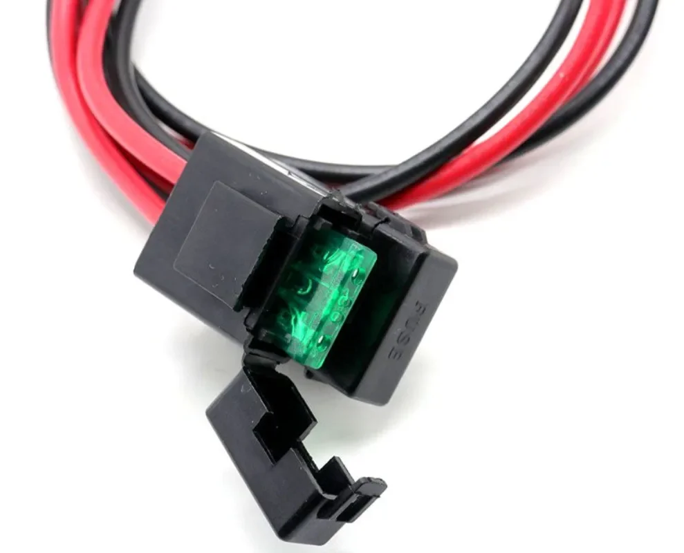 단파 퓨즈 전원 공급 장치 케이블 코드 라인, Yaesu FT-857D FT-897D IC-725A IC-706 IC-78 라디오 워키토키용, 1m, 30A