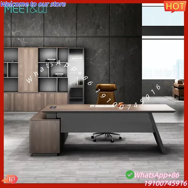 2026Hot Hot Sale Factory Price Commercial Furniture Executive Classic Table Office Manager Desk