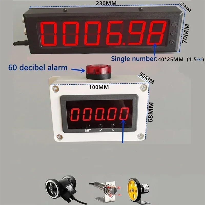 Meters coder roller TM-5645 high precision electronic digital display automatic induction winding and sealing machine