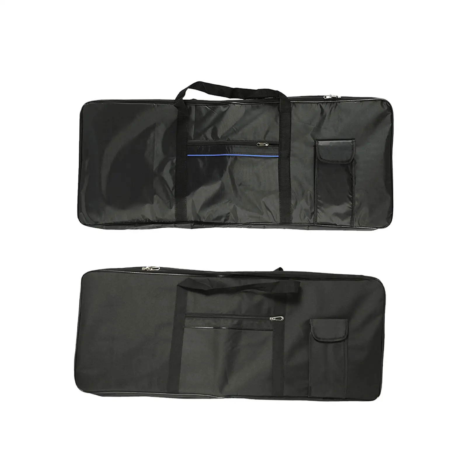 

61-клавишный чехол для клавиатуры с 2 карманами, толстая мягкая водонепроницаемая сумка для электрогитары