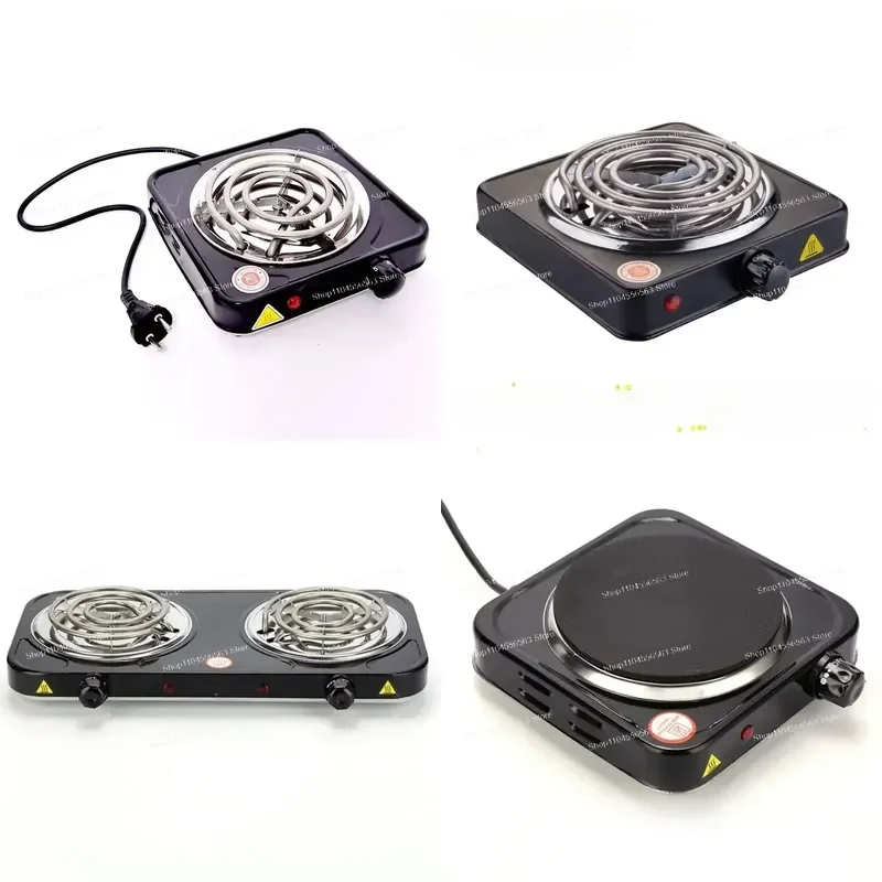 Electric Furnace Household Mini Single Disc Burner Portable Hot Plate Mosquito Incense Furnace 500W2000W 200-1000℃ Kitchen