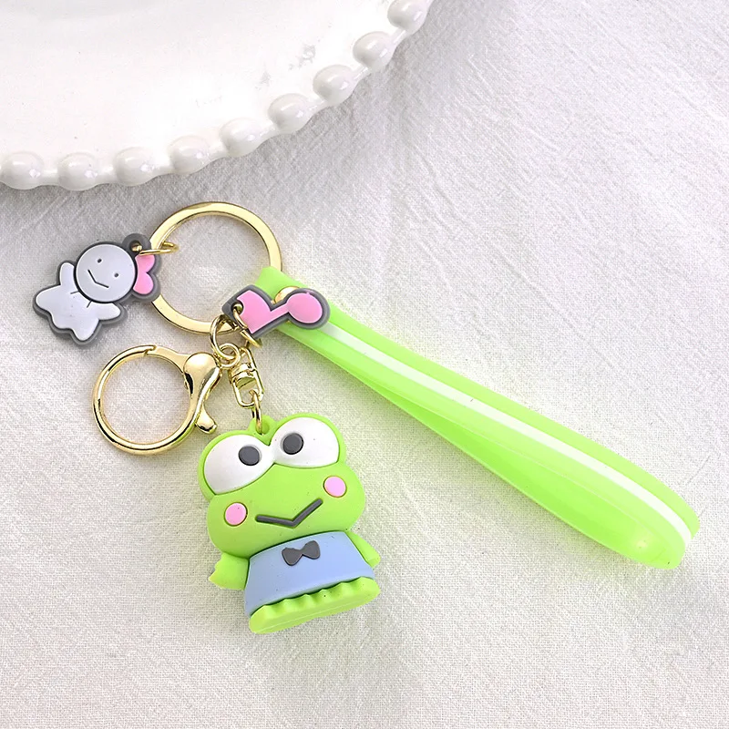 サンリオアニメ PVC ラバー マイメロディ BAD BADTZ-MARU クロミ シナモロール ハローキティ レディースバッグ キーホルダー ペンダント 子供用ギフト