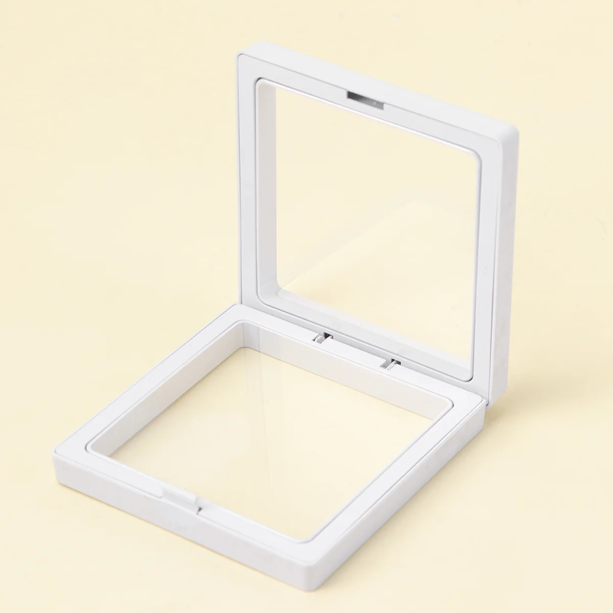 3Pcs Floating Transparent Display Jewelry Case Manicure Bracelet Rack 3D Floating Frame Nail Ring Pendant Show