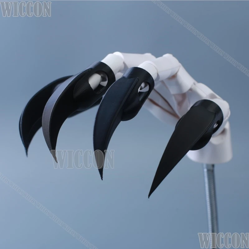 3D Polylactic Acid Furrsuit Accessories Halloween Cosplay Anime Jirai Kei Costume Punk Y2K Props Furry Paws Finger Fingernail view 5