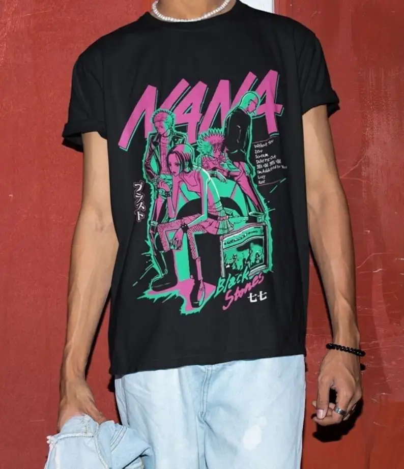 Nana & Hachi Anime Merch  Nana Anime Shirt  Nana Osaki Manga