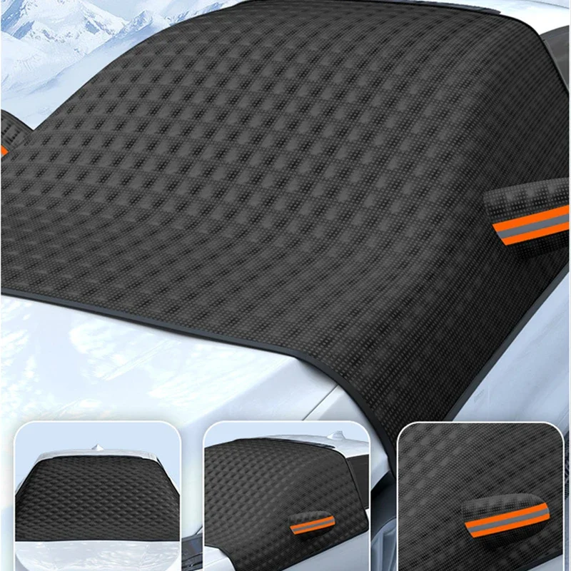 Vehicles Snow Windshield Cover Car windshield Anti Freeze Cover Suv Glass Covers Frost Prevention Snow Shield Magnetic Windproof