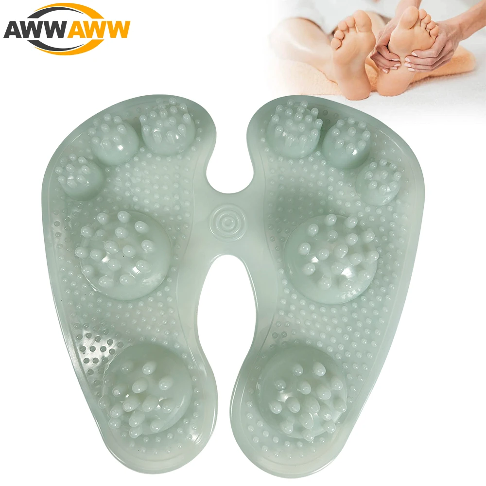 

1PCS Foot Massager Mat with Massage Ball, Reflexology Mat for Feet Relaxation Foot Acupressure Mat for Pain, Fatigue Relief