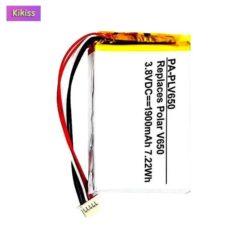 Replacement Mobile Phone Battery For POLAR V650 5-wire Plug v650 HR EMEA(Long cables) 2000mAh
