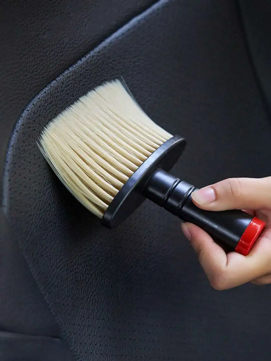 15pcs Car Detailing Brush, Microfiber Cloths, Polishing Sponges - Automotive Cleaning Tool Set