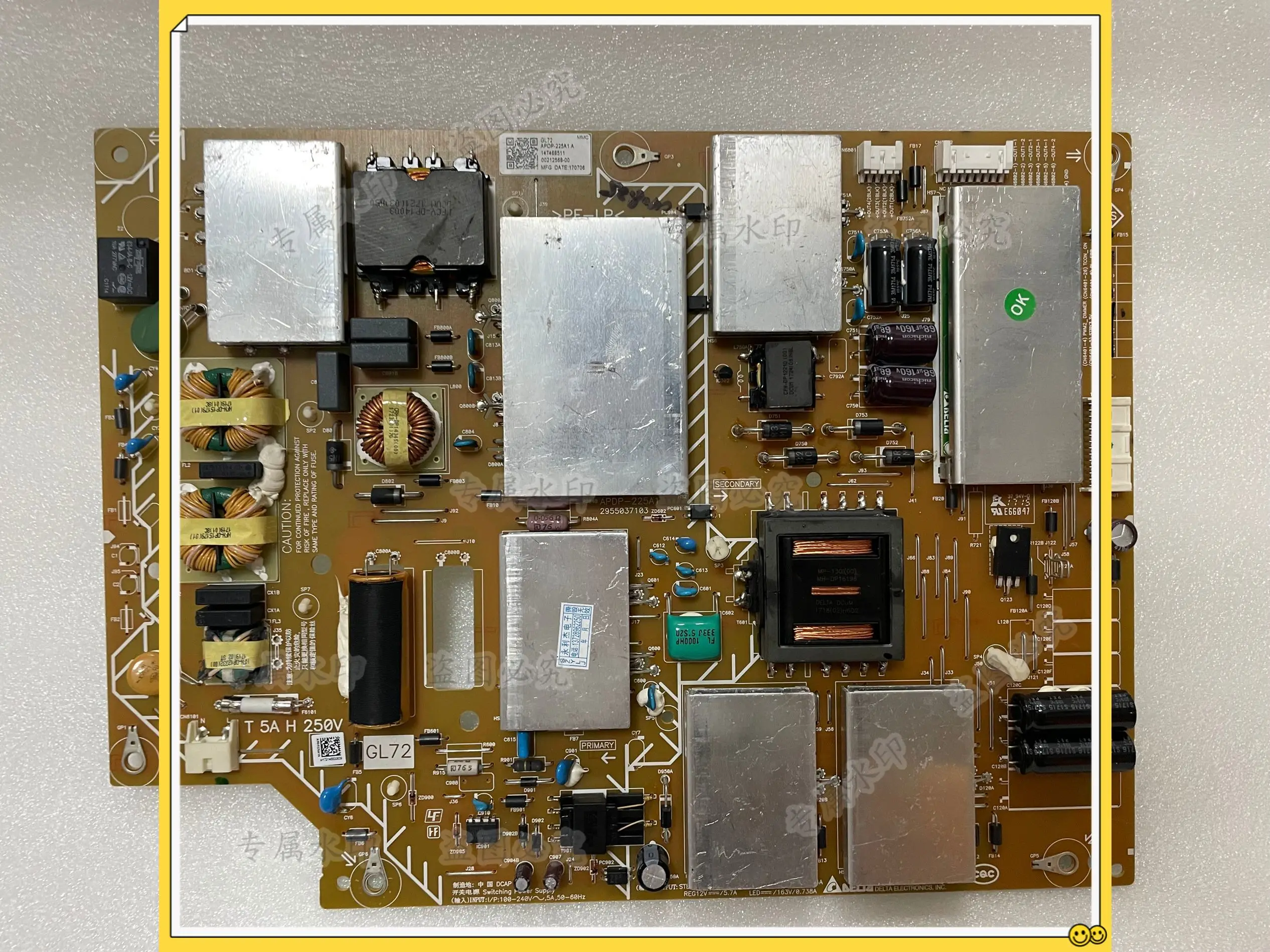 

Original forKD-65X8500E LCD TV Driver Power Board APDP-225A1 2955037103