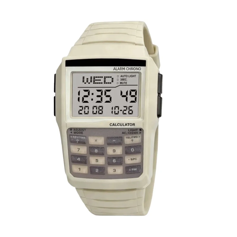Retro Multifunctional Computer Watch LED Display Waterproof Digital Watch Shock Resistant Stopwatch Sports Watch Women