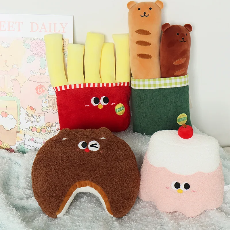 

Stuffed Chips Bague Plushie Pudding Musse Plush Toys Cute Animals Snack Party Decor Party Gift Toys For Kids Birthday