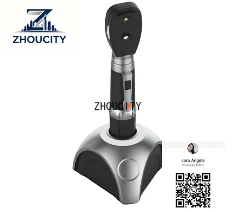 ZHOU CITYCertified Medical Eye Examination Device High Brightness Optometrist Handheld Cordless Ophthalmoscope for Ophthalmology