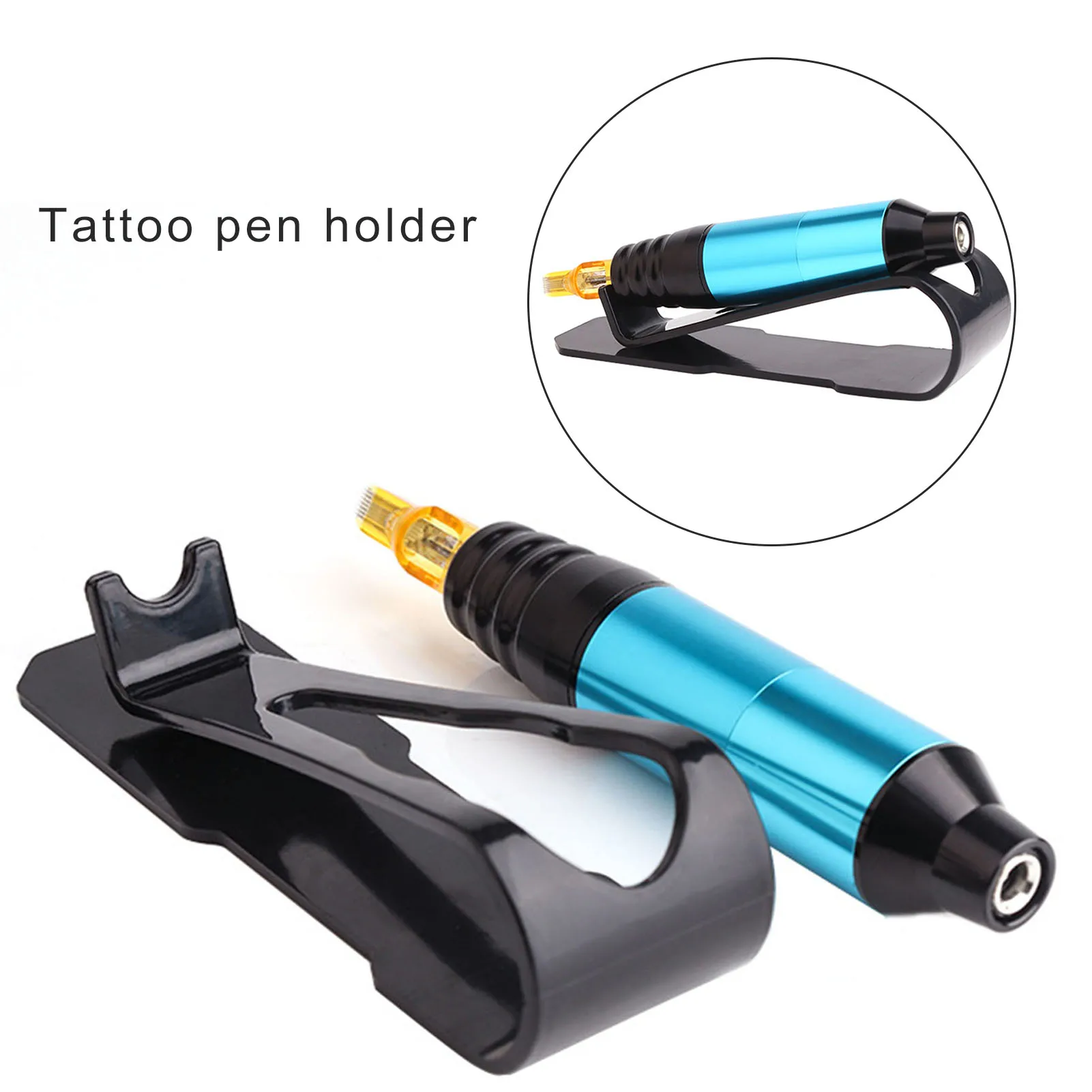 Tattoo Pen Holder Permanent Tattoo Machine Organizer Sturdy Acrylic Tattoo Pen Holder Securely Organizer Makeup Accessories