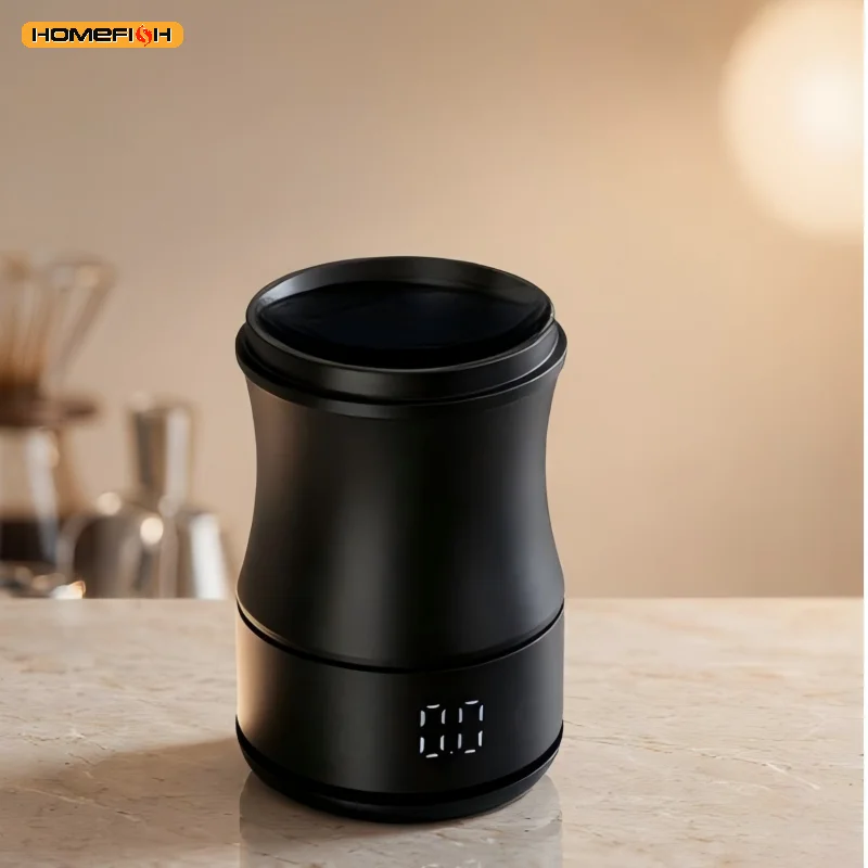 58 mm Measuring Cup with 0.1 g High-Precision Coffee Scale – 2-in-1 Display Espresso Tool – Stylish Barista Tool Gift